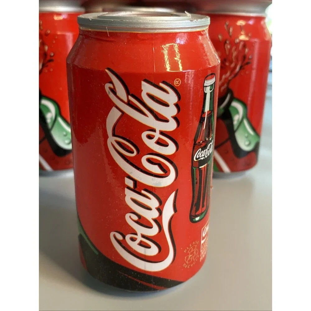 10 Vintage Coca-Cola Blow Mold String Lights Camper Outdoor Advertising w Box